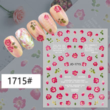 Load image into Gallery viewer, Spring Flowers Nail Sticker  1715#
