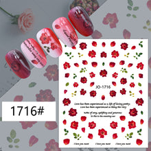 Load image into Gallery viewer, Spring Flowers Nail Sticker 1716#