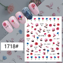 Load image into Gallery viewer, Spring Flowers Nail Sticker 1718#