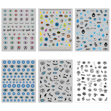 Load image into Gallery viewer, Eye Nail Decal factory