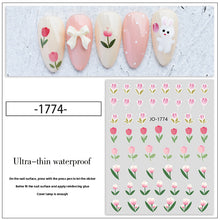 Load image into Gallery viewer, Tulip Nail Stickers 1774#
