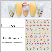 Load image into Gallery viewer, Tulip Nail Stickers 1776#
