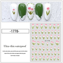 Load image into Gallery viewer, Tulip Nail Stickers 1778#
