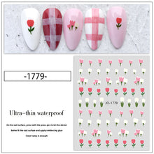 Load image into Gallery viewer, Tulip Nail Stickers 1779 #