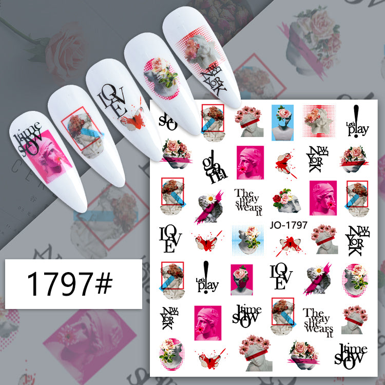 Nail stickers  1797#