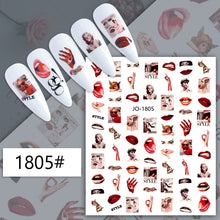 Load image into Gallery viewer, Nail stickers  1805#
