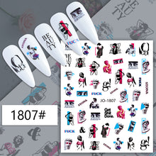 Load image into Gallery viewer, Nail stickers  1807#
