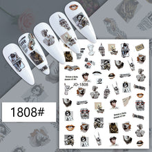 Load image into Gallery viewer, Nail stickers  1808#
