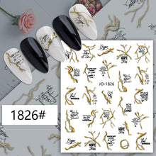 Load image into Gallery viewer, Nail Strips Decal 1826#