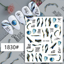 Load image into Gallery viewer, Nail Strips Decal 1830#
