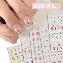 Load image into Gallery viewer, Tulip Nail Stickers wholesale