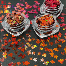 Load image into Gallery viewer, Autumn Maple Leaf Mix Glitter