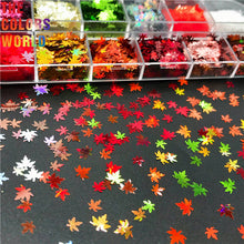 Load image into Gallery viewer, Autumn Maple Leaf Mix Glitter