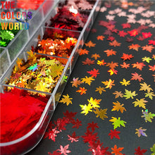 Load image into Gallery viewer, Autumn Maple Leaf Mix Glitter