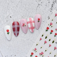 Load image into Gallery viewer, Tulip Nail Stickers  bulk
