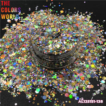 Load image into Gallery viewer, Mix Holographic Laser Nails Glitter