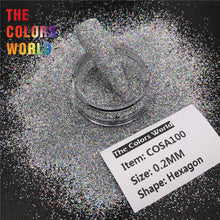 Load image into Gallery viewer, TCT-584 Cosmetic Grade Holographic Nails Glitter Holo ногти дизайн uñas Henna Tattoo Lip Gloss DIY Manicure Festival Accessories