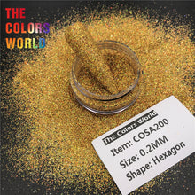 Load image into Gallery viewer, TCT-584 Cosmetic Grade Holographic Nails Glitter Holo ногти дизайн uñas Henna Tattoo Lip Gloss DIY Manicure Festival Accessories