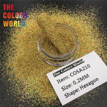 Load image into Gallery viewer, TCT-584 Cosmetic Grade Holographic Nails Glitter Holo ногти дизайн uñas Henna Tattoo Lip Gloss DIY Manicure Festival Accessories