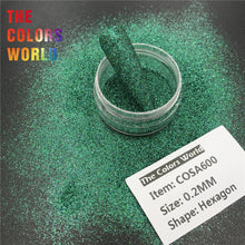 Load image into Gallery viewer, TCT-584 Cosmetic Grade Holographic Nails Glitter Holo ногти дизайн uñas Henna Tattoo Lip Gloss DIY Manicure Festival Accessories