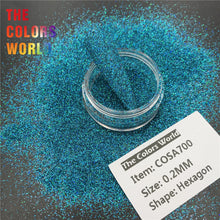 Load image into Gallery viewer, TCT-584 Cosmetic Grade Holographic Nails Glitter Holo ногти дизайн uñas Henna Tattoo Lip Gloss DIY Manicure Festival Accessories