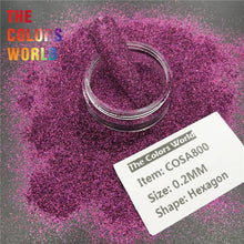 Load image into Gallery viewer, TCT-584 Cosmetic Grade Holographic Nails Glitter Holo ногти дизайн uñas Henna Tattoo Lip Gloss DIY Manicure Festival Accessories