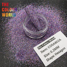 Load image into Gallery viewer, TCT-584 Cosmetic Grade Holographic Nails Glitter Holo ногти дизайн uñas Henna Tattoo Lip Gloss DIY Manicure Festival Accessories