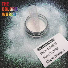 Load image into Gallery viewer, TCT-583 Cosmetic Grade Rainbow Nail Glitter ногти дизайн светящиеся uñas Tattoo Tumbler Crafts DIY Manicure Festival Accessories