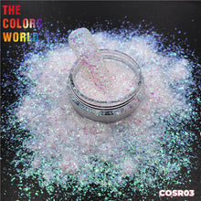 Load image into Gallery viewer, Cosmetic Grade Glitter Iridescent Irregular Shards COSR03