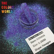 Load image into Gallery viewer, TCT-583 Cosmetic Grade Rainbow Nail Glitter ногти дизайн светящиеся uñas Tattoo Tumbler Crafts DIY Manicure Festival Accessories
