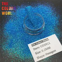 Load image into Gallery viewer, TCT-583 Cosmetic Grade Rainbow Nail Glitter ногти дизайн светящиеся uñas Tattoo Tumbler Crafts DIY Manicure Festival Accessories