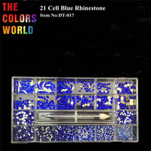 Load image into Gallery viewer, Flatback AB Glass Crystal Rhinestone 017