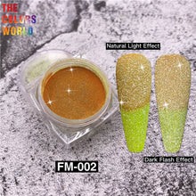 Load image into Gallery viewer, Reflective Flash Temperature Color-Change Glitter