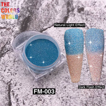 Load image into Gallery viewer, Reflective Flash Temperature Color-Change Glitter