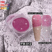 Load image into Gallery viewer, Reflective Flash Temperature Color-Change Glitter