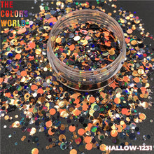 Load image into Gallery viewer, Halloween Mix Nail Glitter