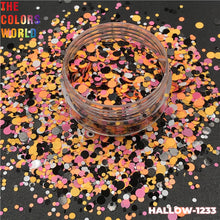 Load image into Gallery viewer, Halloween Mix Nail Glitter