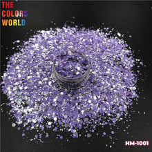 Load image into Gallery viewer, Foil Confeti Mix Chunky Nails Glitter