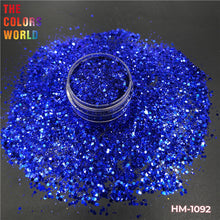 Load image into Gallery viewer, Chunky Mix Hexagon Metallic Luster Glitter