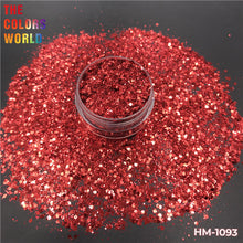 Load image into Gallery viewer, Chunky Mix Hexagon Metallic Luster Glitter