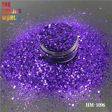 Load image into Gallery viewer, Chunky Mix Hexagon Metallic Luster Glitter