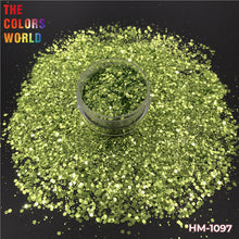 Load image into Gallery viewer, Chunky Mix Hexagon Metallic Luster Glitter