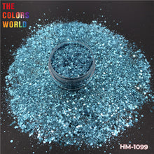 Load image into Gallery viewer, Chunky Mix Hexagon Metallic Luster Glitter