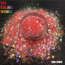 Load image into Gallery viewer, Mix Iridescent Rainbow Nail Glitter