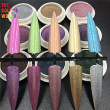 Load image into Gallery viewer, TCT-595 Unicorn Mirror Magic Holographic Chrome Nails Powder Galaxy Nail Glitter Eye Shadow Makeup Henna Aurola Mermaid Manicure