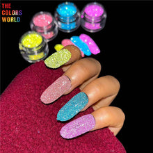 Load image into Gallery viewer, Reflective Colorful Flash Crystal Diamond Powder