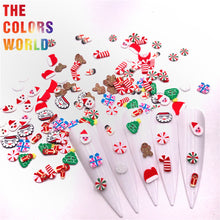 Load image into Gallery viewer, TCST-020 Christmas' Day Polymer Clay Hot Soft Clay Craft Lehm Arcilla Resin Epoxy DIY