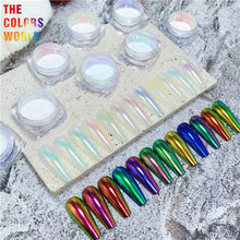 Load image into Gallery viewer, High Bright Color Shift White Metal Chameleon Pigment