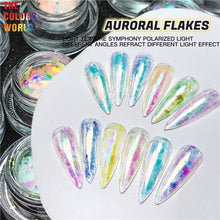 Load image into Gallery viewer, Transparent Colorful Chameleon Flakes