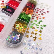 Load image into Gallery viewer, Autumn Maple Leaf Mix Glitter